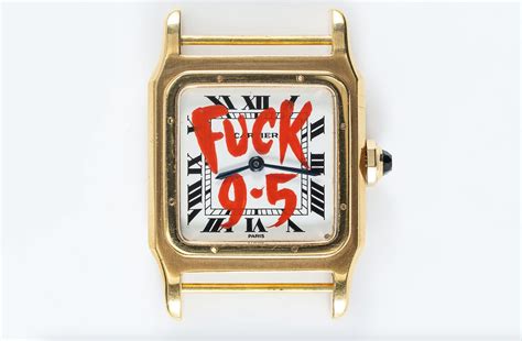 rolex fuck 9-5|A Brooklyn Artist Painted ‘F*** 9.